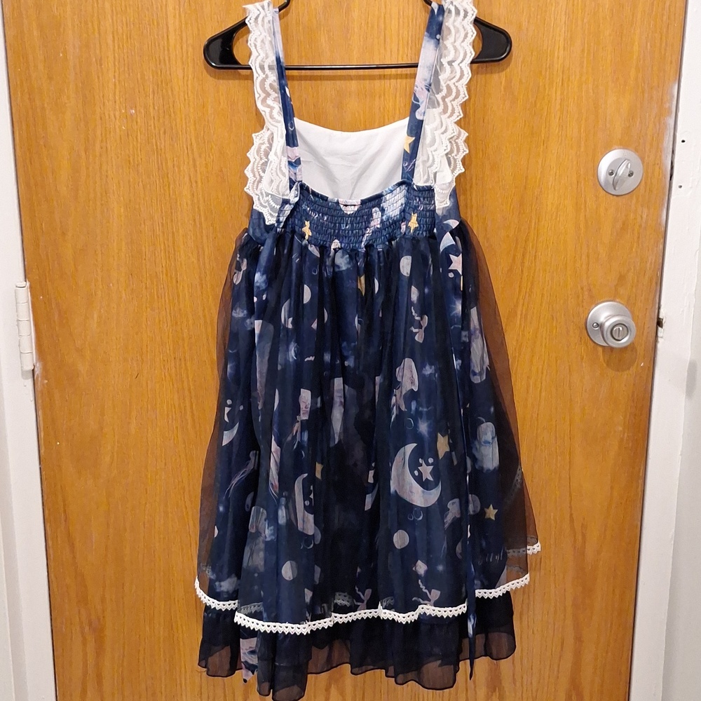 Jellyfish lolita dress with stretch back - Picture 2 of 7